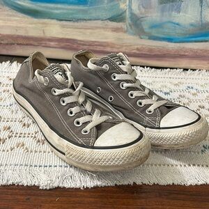 Converse Charcoal Canvas Sneaker men's size 5